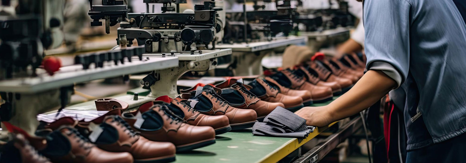 Shoe production